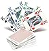 Produktbild Copag 4 Colour 100% Plastic Playing Cards Poker Size Jumbo Index (Red Back)