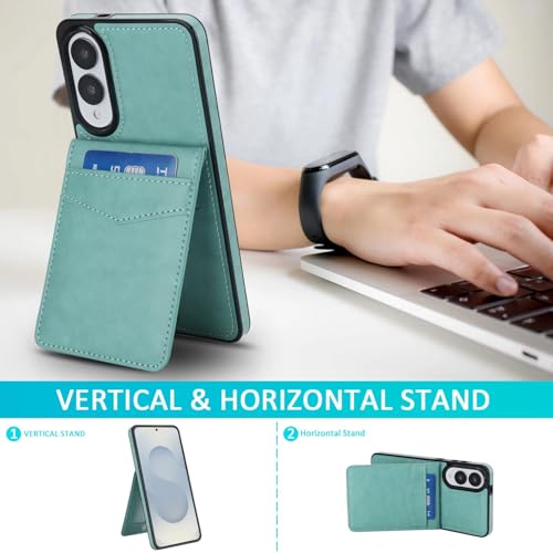 Coque portefeuille Samsung S25 Edge pour éviter les rayures d'écran et la perte de cartes