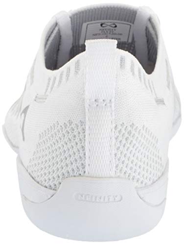 Nfinity Women's Flyte Cheer Stunt Shoe Sneaker, White, 9.5 #TOP2