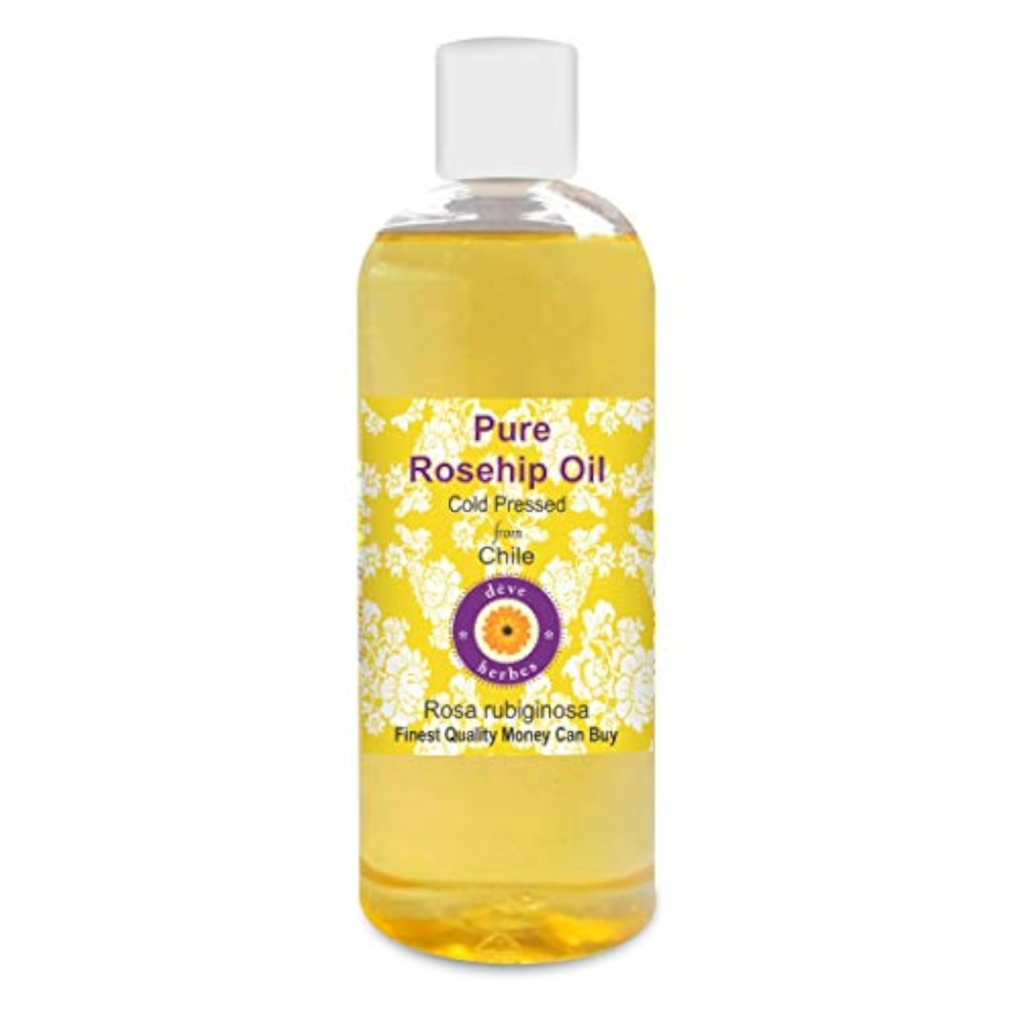 Pure Rosehip Seed Oil, Cold Pressed, 250 ML