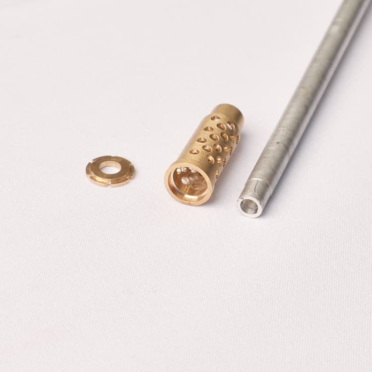 Canon en métal allemand 128 mm Kanone 43 bzw.44 pour réussir les détails de votre maquette 1/35