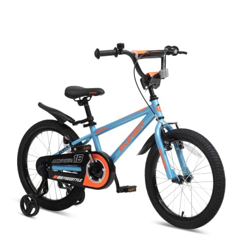 Image of ACEGER Kids Bike for Ages 2-12 Years Old Boys Girls and Toddler, 12 14 16 18 Inch Children Bicycle with Training Wheels, 20 Inch Bike with Kickstand, Multiple Colors.