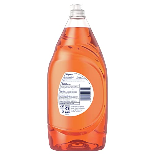 Image of Dawn Ultra Antibacterial Dishwashing Liquid Dish Soap, 38 Oz, Orange Scent