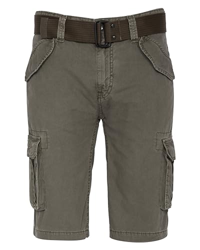 Image of Schott NYC Men's Trbatle30pk2 Short, Olive, 31W