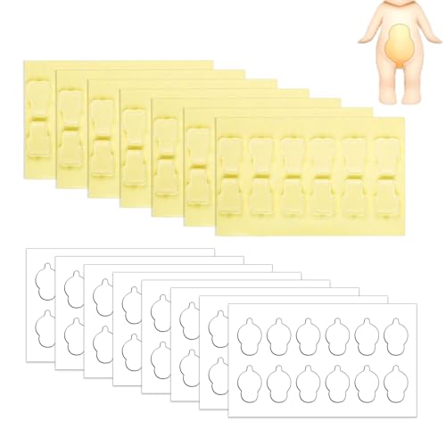 BOXOB 180pcs Adhesive Tapes for Sonny Angel, Double Sided Clear Adhesive Pads Mini Figure Doll Detachable Traceless Glue Sticky Putty Replacement for Sonny Baby