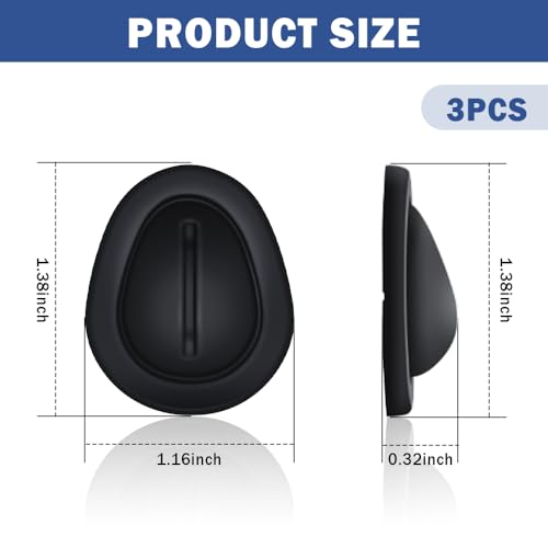 Car Cup Holder Limiter,Silicone Anti Shake Car Coasters for Cup Holders,Universal Self-Adhesive Car Cup Holder Inserts Stabilizer Car Accessories Interior for Car Truck SUV (Black/3PCS)