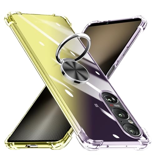 Xperia 1 VIp P[X Ot  ϏՌ TPU NA SO-51E SOG13 XQ-EC44 P[X ԍڃz_[Ή Sʕی GNXyA 1 VI p Jo[ Yی y ^ Ռh~ J[}Egz_[ ϖh~ 