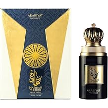 my perfumes ARABIYAT PRESTIGE Hamdan the Hero Eau de Parfum For Men, 75 ml Made in UAE