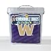 YouTheFan Officially-Licensed NCAA Washington Huskies Set of 4 Cornhole Bags - All Weather Regulation 6” x 6” Size - 16oz Weight - Designed in USA