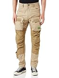 G-STAR RAW, Herren 3D Regular Tapered Cargohose, Grün (lt Moss 9706-B249), 30W / 32L