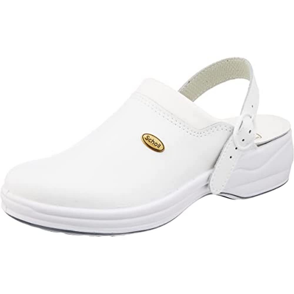 Scholl Clog bonus liscio bianco 36