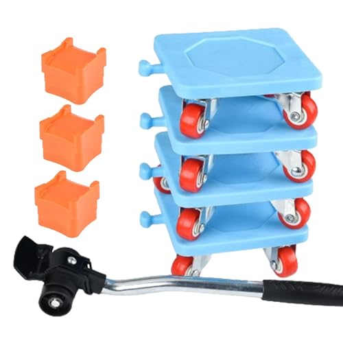 Herramienta Para Mover Muebles Para Ascensores - Deslizadores De Muebles Con Carga De 500 Kg Para Pisos De Madera | Herramientas Para Mover Muebles, Carro Para Electrodomésticos Para Rodamientos