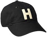 Tommy Hilfiger Men's Tristan Dad Hat, Black, One Size