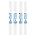 Tier1 Replacement for Pentek P5-20 2 Micron 20 x 2.5 Spun Wound Polypropylene Sediment Water Filter 4 Pack