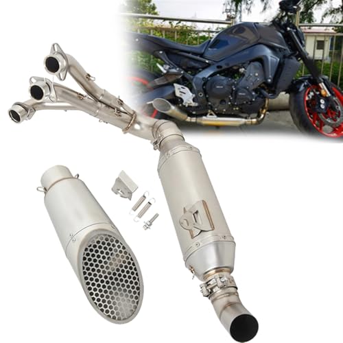 Sistema de escape con silenciador de malla para Yamaha Tracer 9 GT y mayor potencia