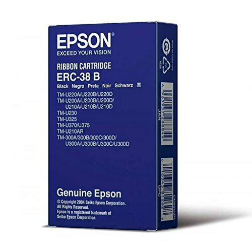 Epson 385813 Black Print Ribbon Each (Erc38B) #TOP1