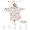 Degrees of Comfort Wearable Blanket Hoodie for Kids, Sherpa Hooded Sweatshirt, One Size, Kitten #4
