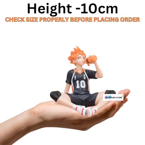 Image of Blue Aura Haikyuu Action Figure Shoyo Hinata Height -12cm Anime Figures | Haikyuu Shoyo Big Ball