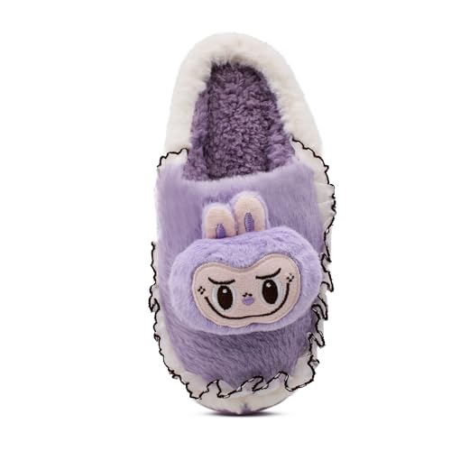 Image of VRITRAZ Women's Comfort Slip On Closed Toe Warm Winter with Cute Design print House Clog Indoor Slipper