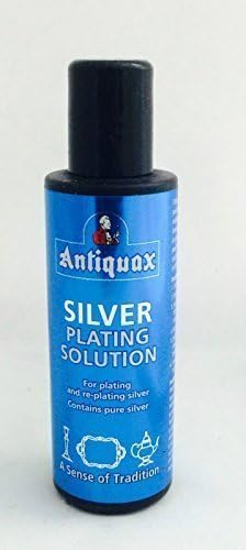 Rustins ANTQSPL100 Silver Plating Solution, Clear, 100 ml