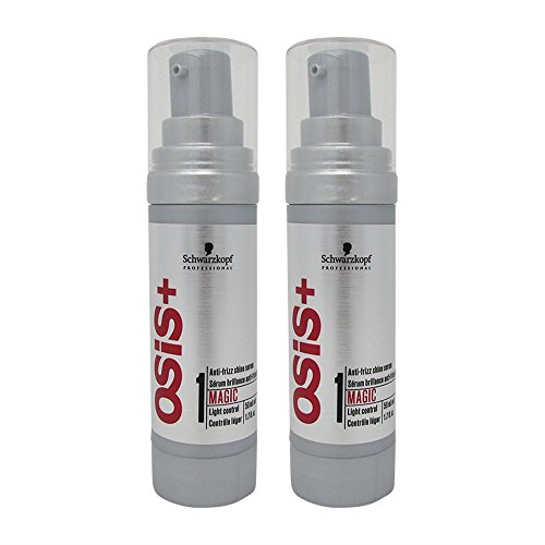 OSiS+ Bundle-2 Items : MAGIC Anti-Frizz Shine Serum, 1.7 Oz (Pack of 2)