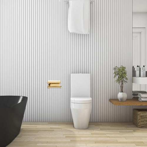 Portarrollos sin perforación para evitar daños en azulejos de baño 6