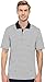 adidas Golf Men's Performance 3-Color Stripe Polo Shirt, Navy/White, Medium
