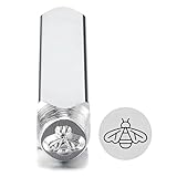 Yoption 6mm Bee Metal Punch Stamp Stamping Tools for Stamping/Punching Metal, Jewelry, Leather and Wood