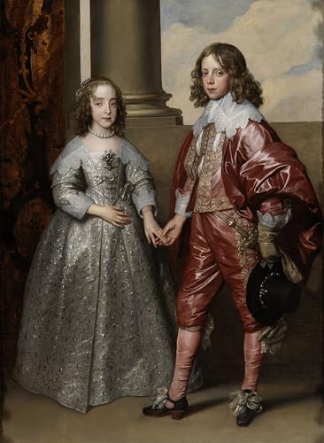 Pintura sobre lienzo clásica de Guglielmo II por Anthony Van Dyck