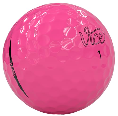 Vice Drive Golf Balls Pink