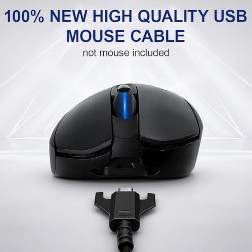 Image of Verilux Micro USB Cable for Logitech Gaming Game Mouse, 5.9Ft /1.8M Micro USB Cable Fast Charging for Wireless Game Mouse G403 /G703 /G900 /G903, G-Pro, G-pro X, G560 Speaker, Mechanical Keyboard