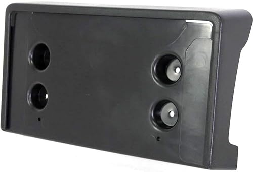 Miniatura 2 de I-Match Auto Parts Soporte de montaje de placa frontal con acabado de plástico texturizado negro para Cadillac SRX 25776408 GM1068130 2010-2016