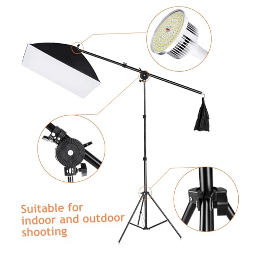 Image of Soft Box Light with Remote and Carry Bag for Portrait Photography