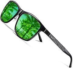 Black Frame/Green Lens