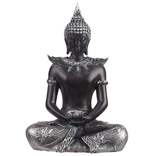 Puckator - Figura Decorativa de Buda tailandés Sentado (Serenidad), diseño Oriental exótico,...
