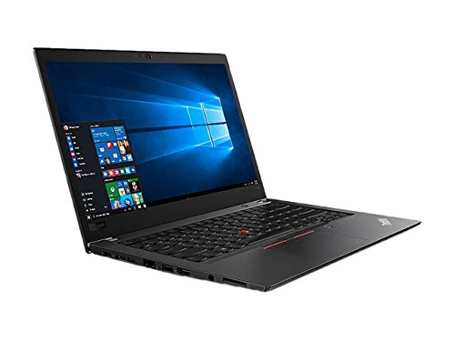 Image of Lenovo ThinkPad T480s Windows 10 Pro Laptop - Intel Core i7-8650U, 16GB RAM, 500GB SSD, 14 inch IPS FHD (1920x1080) Matte Display, Fingerprint Reader, Black Color