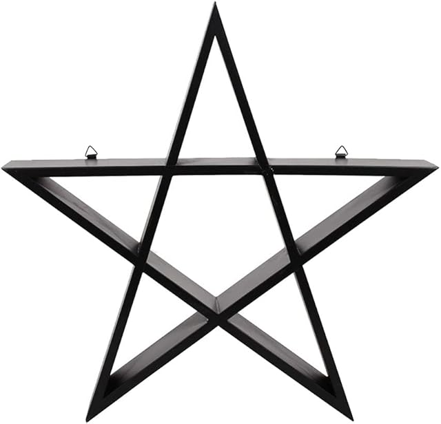 Pentagram Wall Art Shelf