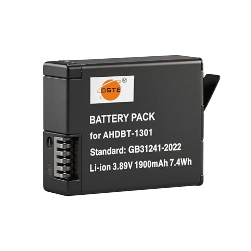 Batería AHDBT-1301 recargable para solucionar el apagado repentino en GoPrHero13