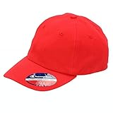 Champion Jersey Knit Dad's Cap Adjustable Bright Red Scarlet