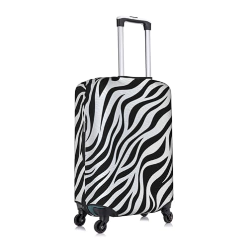 Zebra Print Luggage Cover Washable Suitcase Cover Anti-Scratch Luggage Protector Covers Elastic Luggage Identify for Suitcase XL fits 29-32 Inch Luggage3