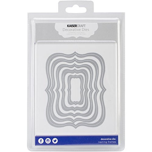 Kaisercraft Nesting Dies-Frames.75 by 1.75-Inch to 3.75 by 4.5-Inch
