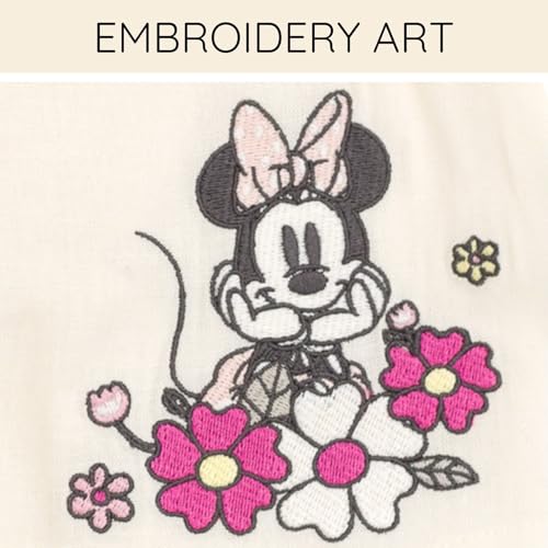 Disney Minnie Mouse Linen Summer Dress Newborn to Little Kid Sizes (Newborn - 7-8)4