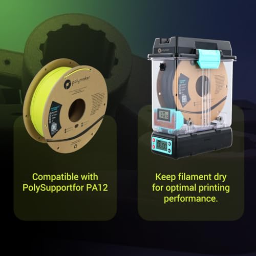 Image of Polymaker Fiberon PA612-ESD 3D Printer Filament 1.75mm 3kg, ESD-Safe Carbon Fiber Nylon, Heat Resistant to 150C, Chemical Resistant, Industrial Grade Strength, PCB Fixtures, Electronics Housings