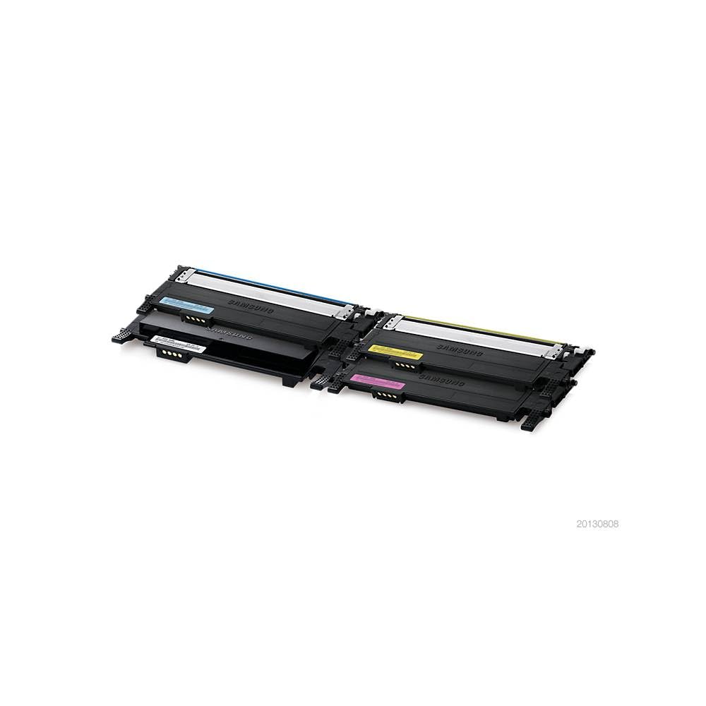 Samsung P406C SU375A, Multipack da 4 Cartucce Toner Originali da 4500 Pagine, Compatibile con le Stampanti Samsung Laser Color Serie CLP-36x, CLX-330x, C41x, C46x, Nero, Ciano, Giallo, Magenta