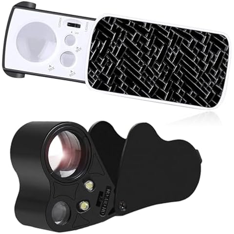 Funmo Loupe de Bijoutier 30X 60X 90X Cover