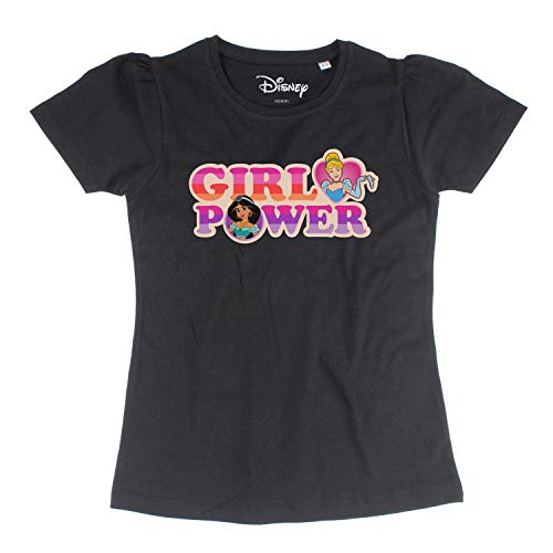 Image of Amazon Brand - Jam & Honey Girls Regular Fit Disney T-Shirt