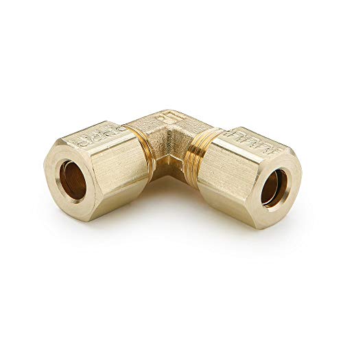 Dixon 165C-10-pk10 Union Elbow Compression Fitting, Brass, 5/8