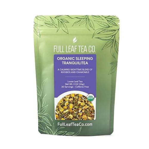 Organic Sleeping TranquiliTea - 2oz Bag (Approx. 30 Servings) | Full Leaf Tea Co.
