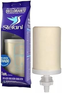 Generic Brazilian Stéfani Double Action ceramic water filter cartridge,Beige (KIT OF 2)