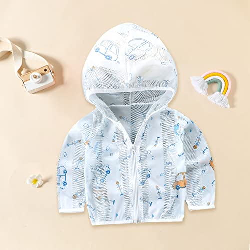 Toddler Girls Cartoon Dinosaur Print Hooded Jacket Zip Up Lightweight Windproof Outerwear Long Sleeve Coats Clothes3